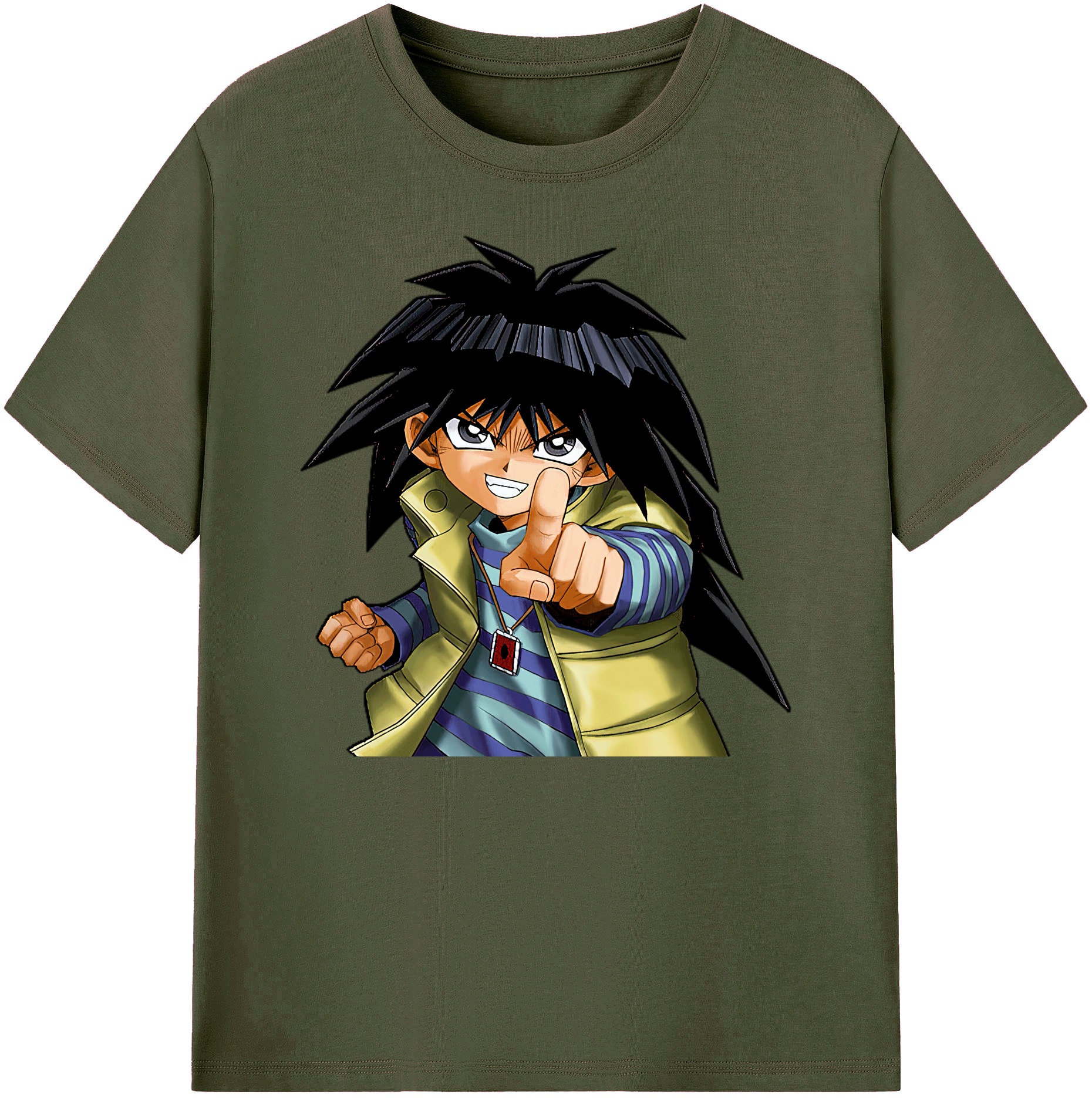 （画像用） 遊☆戯☆王 Yu-Gi-Oh! 綿100％ メンズ半袖Tシャツ｜肌触りやわらか＆通気性